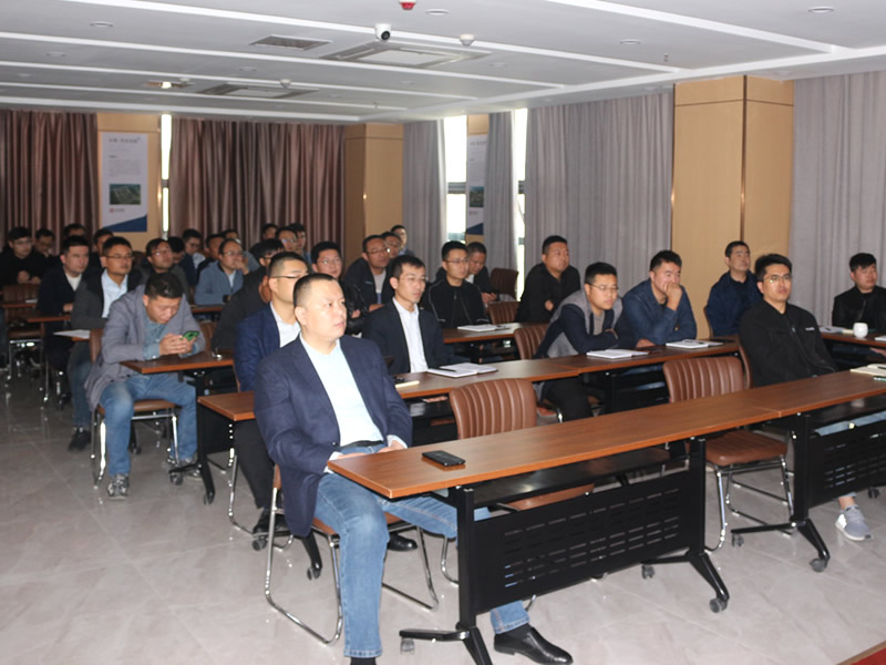   業務培訓會一角